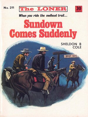 cover image of Sundown Comes Suddenly